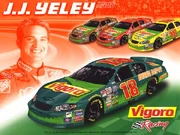 JJ Yeley's 2006 Busch Series cars