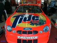 FordTaurus98.jpg (41 KB) Ricky Rudd's 1998 Ford showing a holiday Tide theme
