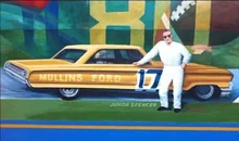 Portsmouth, Ohio floodwall mural