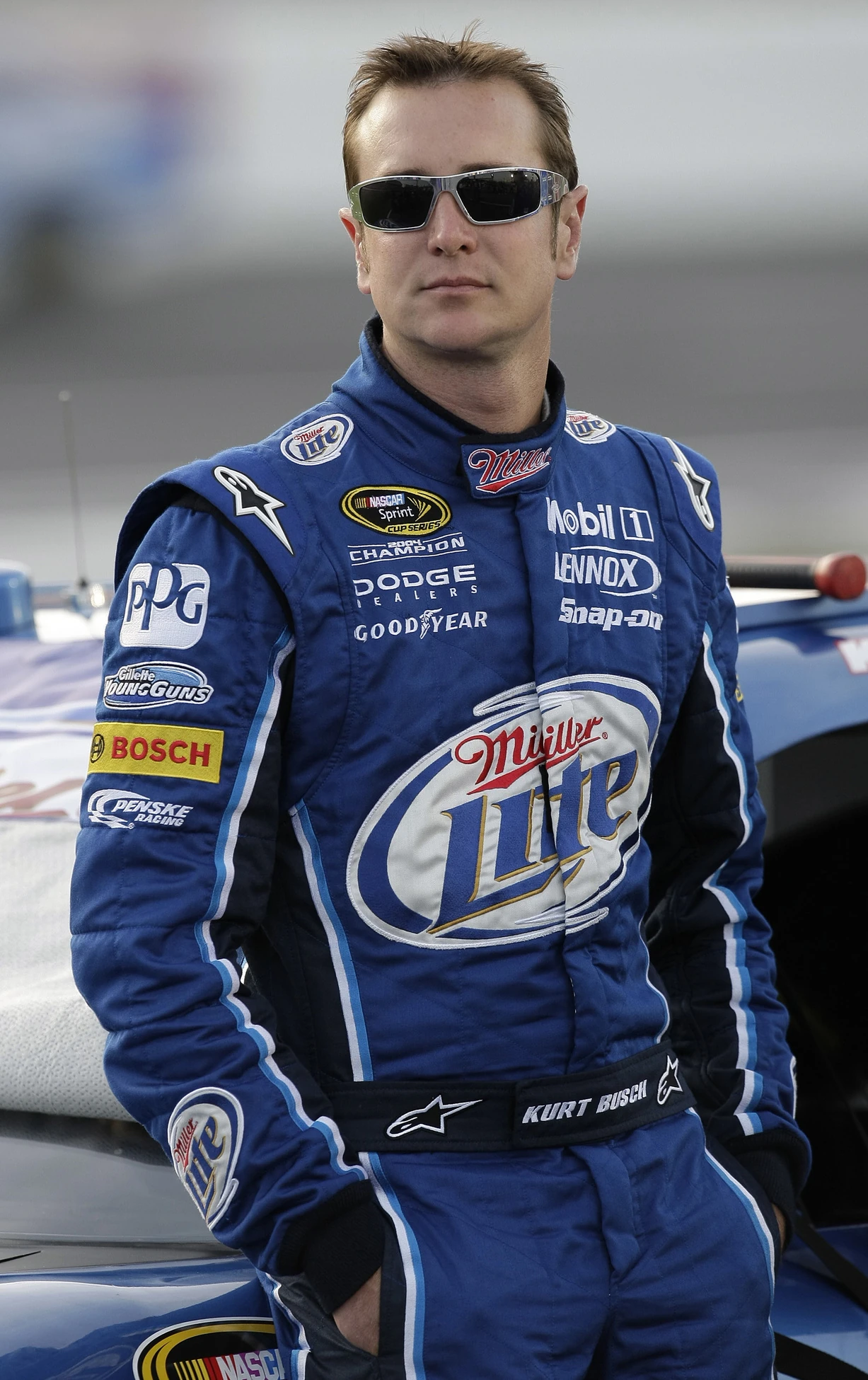 Kurt Busch | Nascar Sponser History Wiki | Fandom, image size:1227x1950