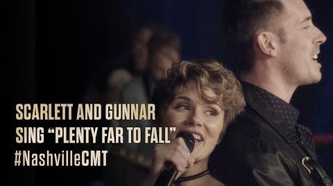 NASHVILLE on CMT Scarlett and Gunnar Sing "Plenty Far to Fall"