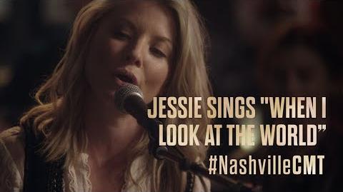 NASHVILLE on CMT Jessie Caine Sings "When I Look at the World"