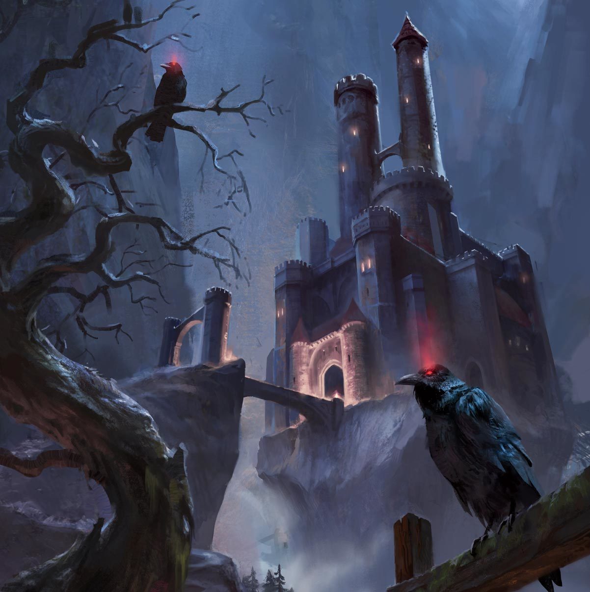 Castle Ravenloft - Curse of Strahd - Dungeons and Dragons Greeting Card  for Sale by tulipgaming