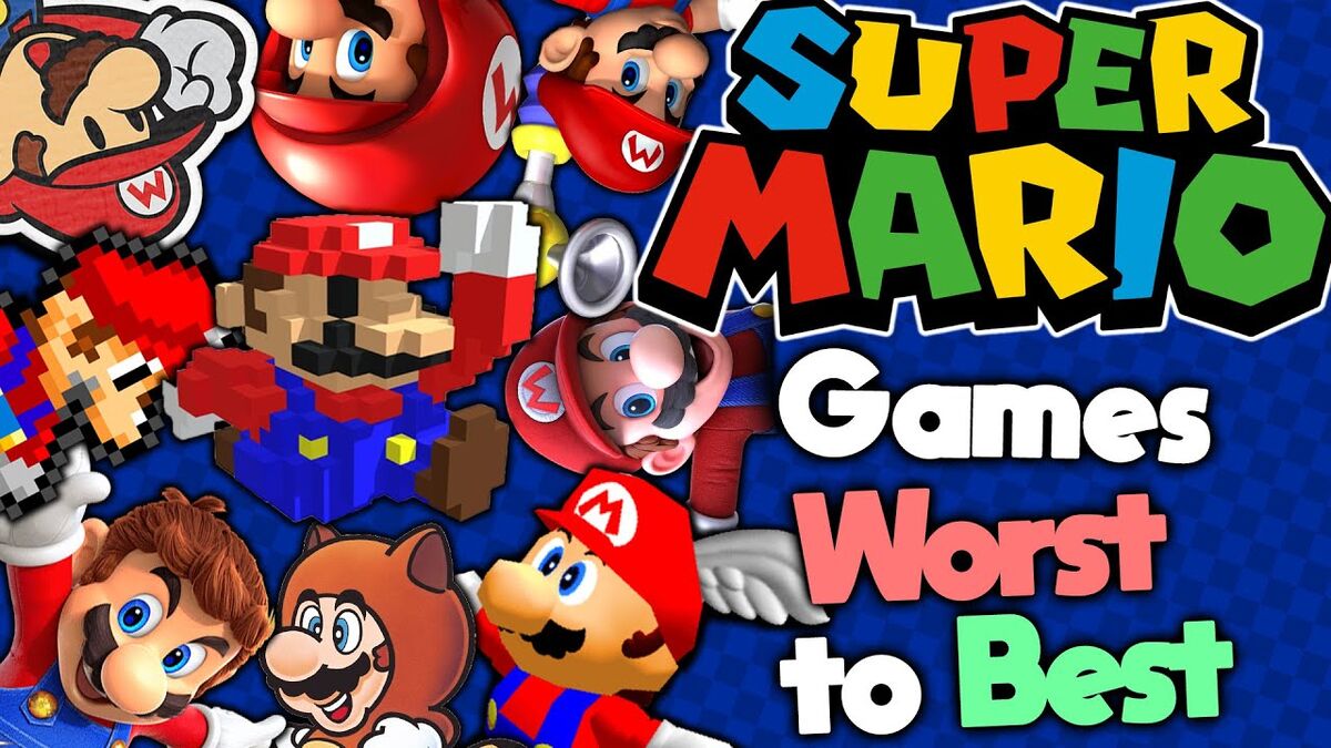 Top 10 Mario Games! 