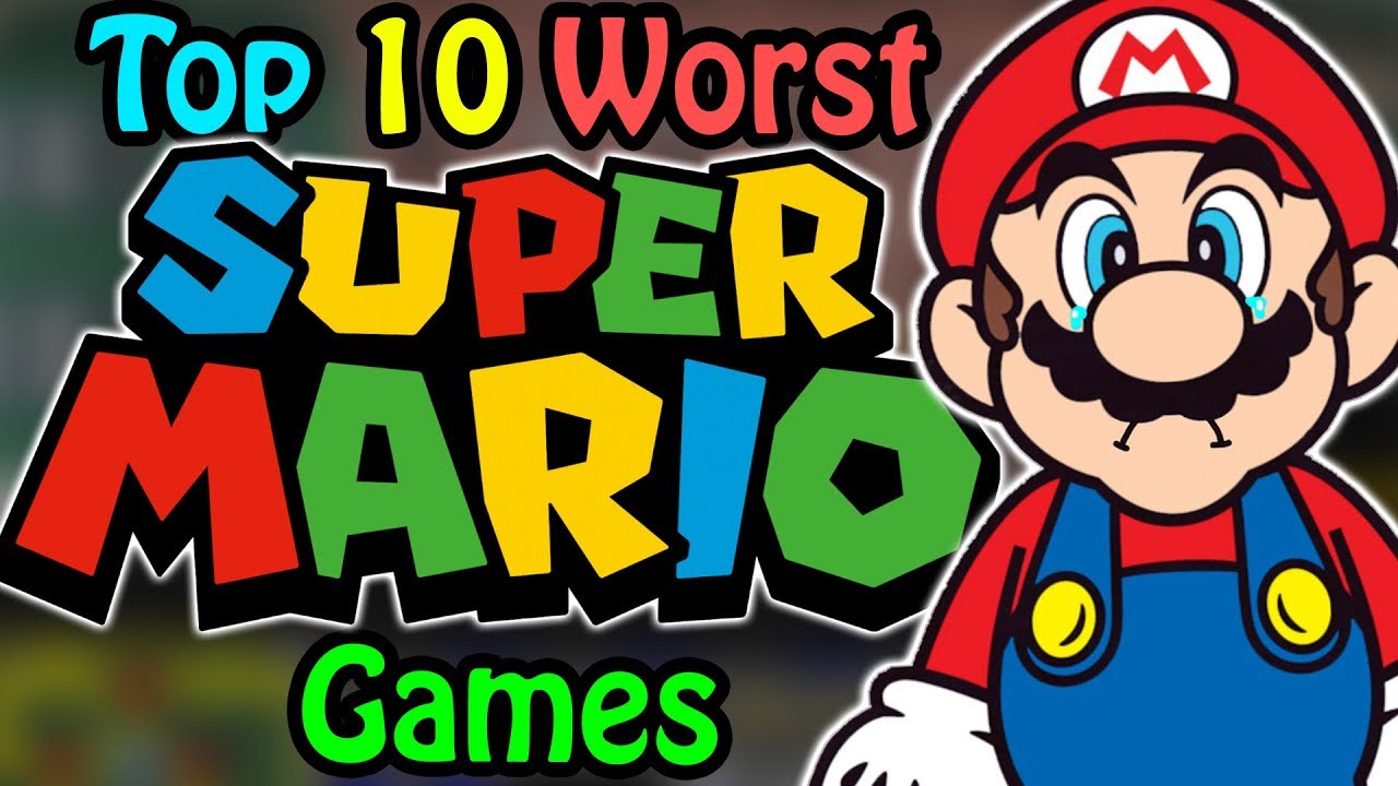 Top 10 WORST Super Mario Games 