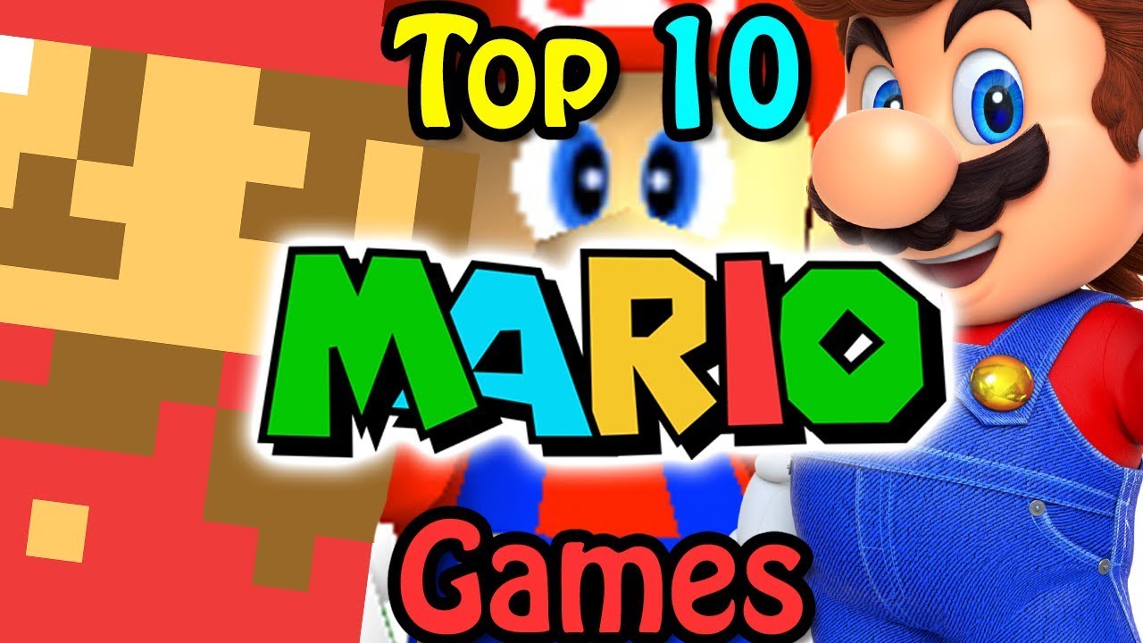 Top 10 - Jogos do Super Mario 