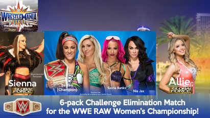 Wrestlemania 33 raw womens championship