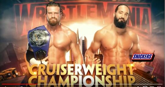 (233) Wrestlemania 35 Buddy Murphy vs Tony Nese - Official Match Card - YouTube