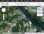 St Louis Zoo, Government Drive, St. Louis, MO - Google Maps 3