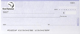 a check