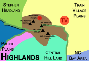 Highlands Map 1