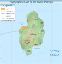 Kings topographic