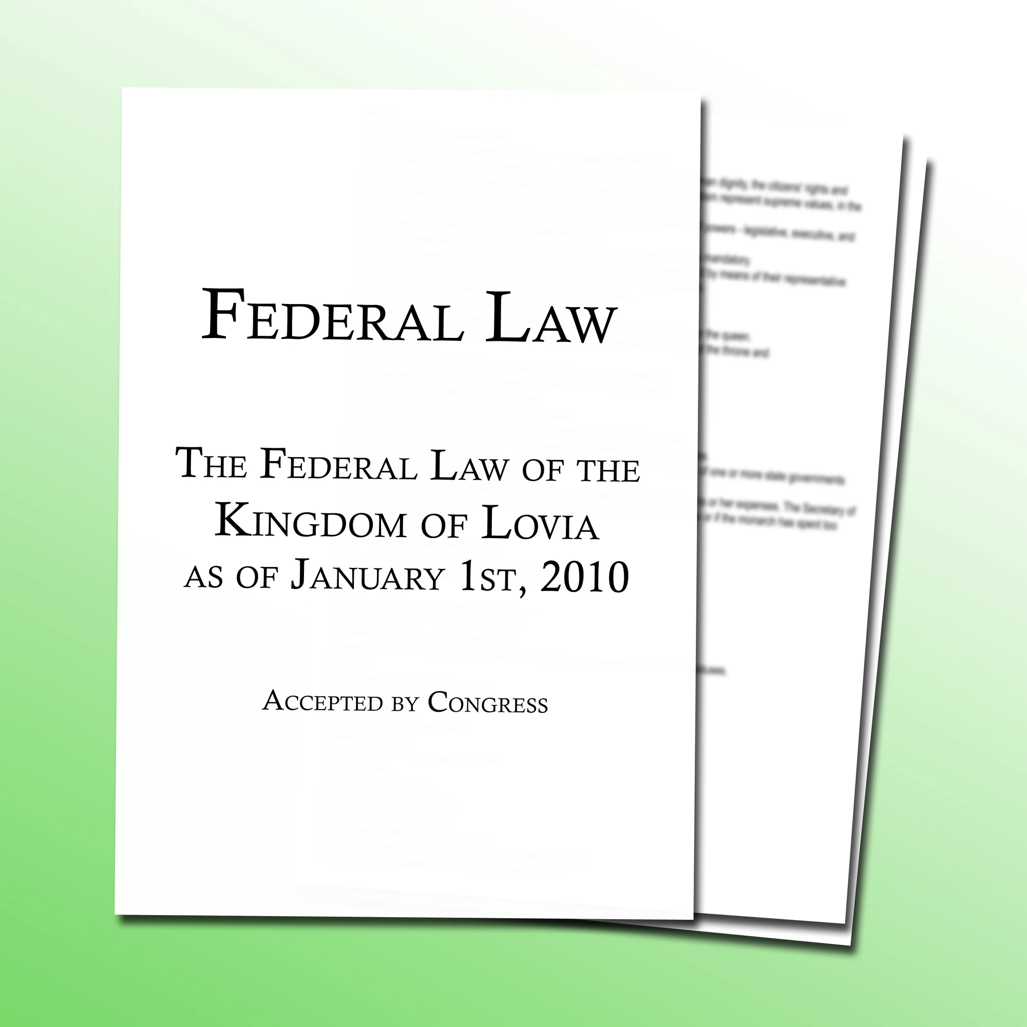 Federal Law Wikination Fandom