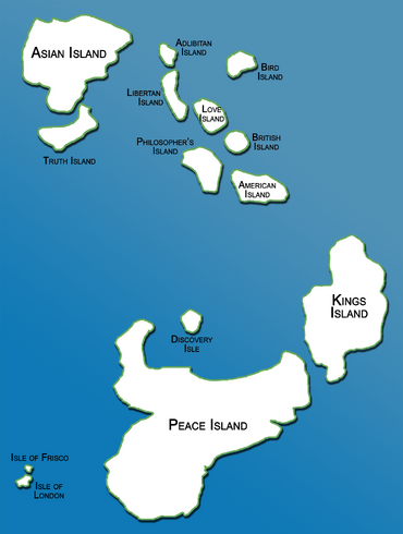 archipelago islands map