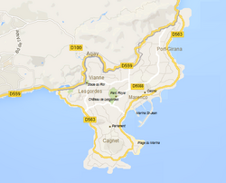 Map of Cettatie