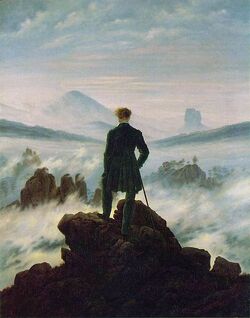 The wanderer above the sea of fog