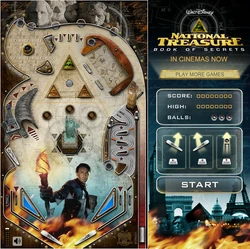 National Treasure - Pinball