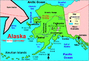 Alaska, which was gained as a New Alaskan province in 2236.