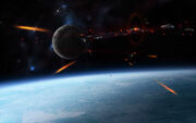Space war collab by krzyzowiec-d3kubnm
