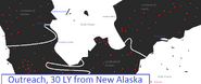 Alaskan colony of Outreach