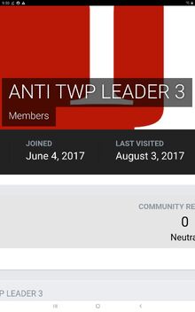 ANTI TWP LEADER 3 confirmed to be User Casmar