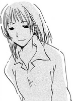 Smiles at the younger Natsume