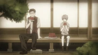 They eventually became friends, eating watermelon together