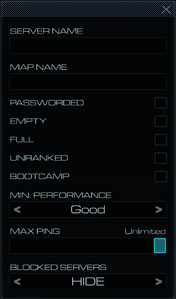 Available Filters