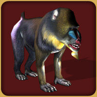 Papo Affe Mandrill Mandrillaffe 50121
