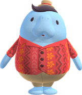 Wardell from Animal Crossing: New Horizons (2020)