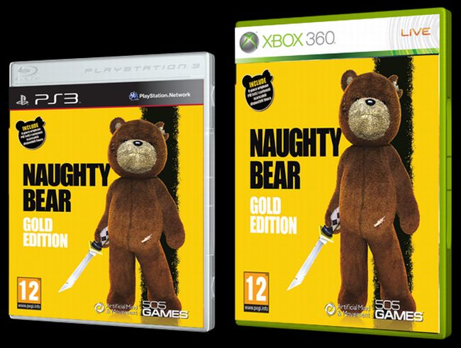 Naughty bear gold edition sales xbox 360