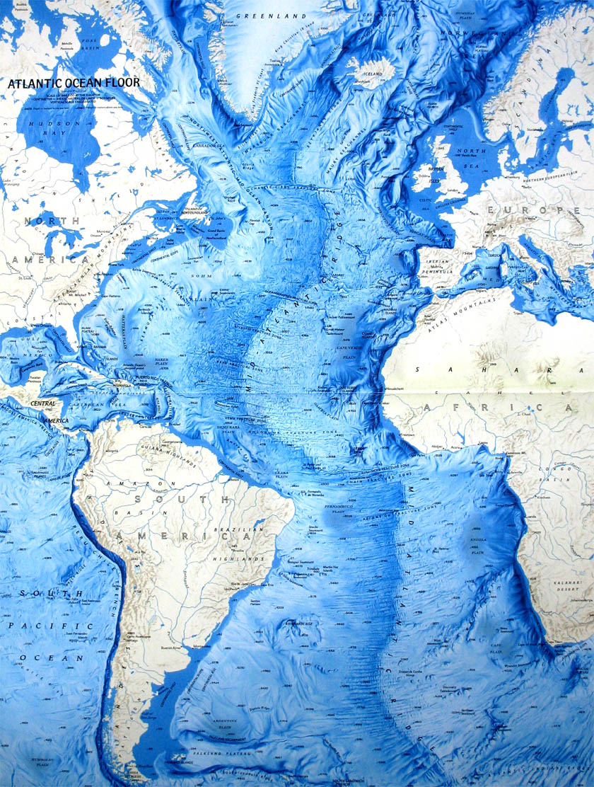 Атлантический океан на сайте Игоря Гаршина. Моря Атлантики