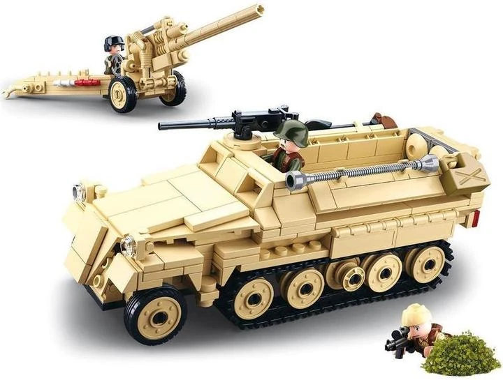 Sluban M38-B0665 Set Army 6 In 1 - Jet Da Combattimento 728 Pezzi - Gioco Di Costruzioni In Scatola Regalo
