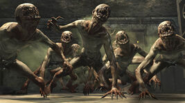 A small horde of Gas Zombies.