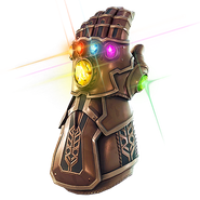 The Infinity Gauntlet, the main quest item of the movie.