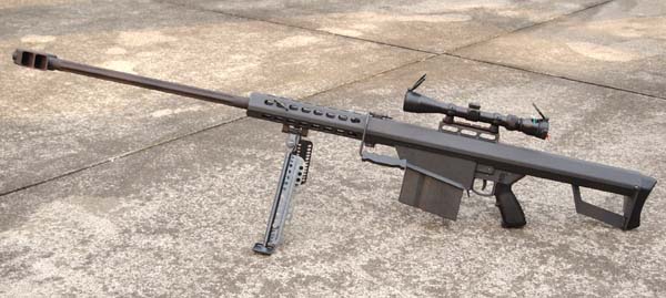 Barrett .50 Caliber Sniper Rifle 