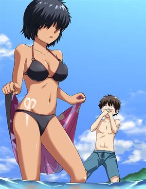 Urabe Mikoto, Mysterious Girlfriend X, anime girls, bikini