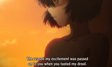 Mysterious Girlfriend X episode 2: Drool of Fate