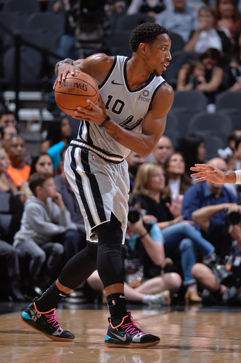 Spurs player DeMar DeRozan named the Western Conference Player of the Week