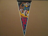 1996 Detroit Pistons Grant Hill Pennant