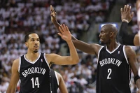 Shaun Livingston Kevin Garnett