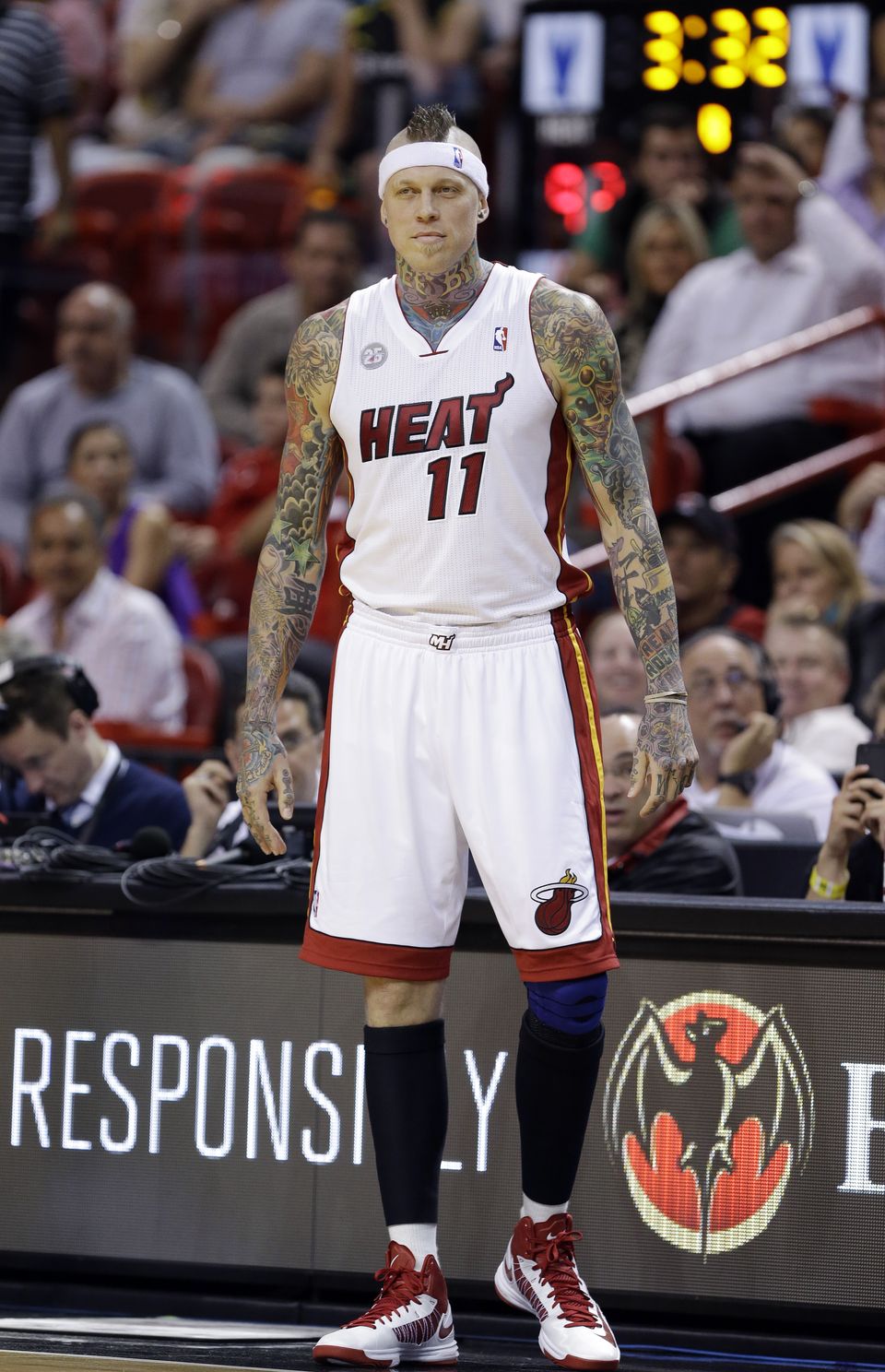 chris andersen miami heat jersey