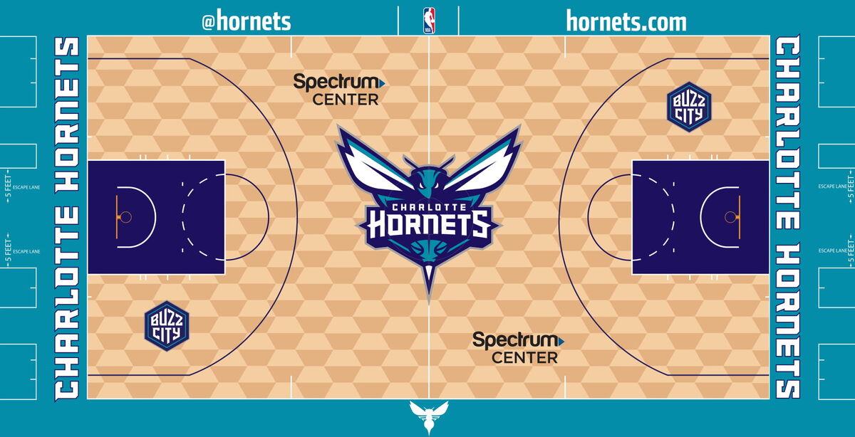 Hornets Unveil First-Ever Statement Edition Court Design To Be Used For 2022-23  Season