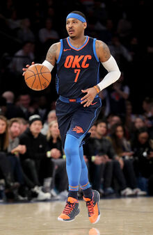 Carmelo Anthony becomes 21st player to score 25,000 points - Yahoo Sports