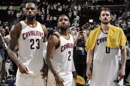 Cavaliers Big 3 James Irving Love