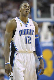 Dwight Howard Magic 2009 NBA Finals