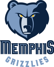 Memphis Grizzlies logo from 2004-2018.