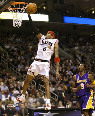 allen iverson number 6 jersey