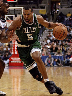 Champion Ron Mercer Boston Celtics NBA Jersey