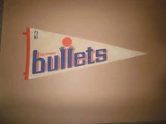 1970s Baltimore Bullets Pennant